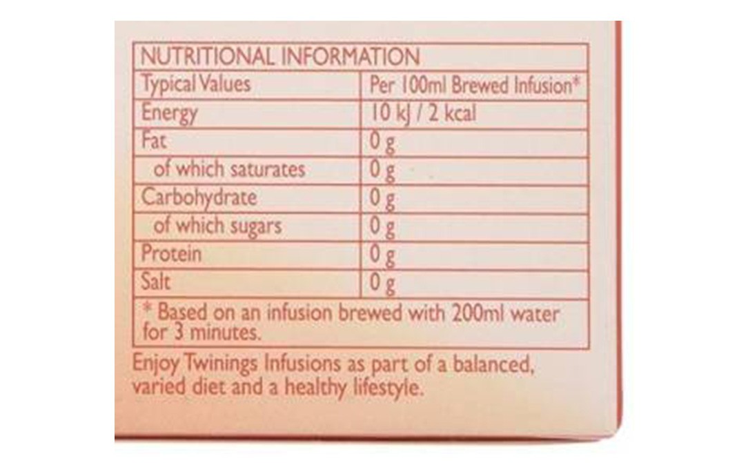 Twinings Mango & Strawberry Tea   Box  20 pcs